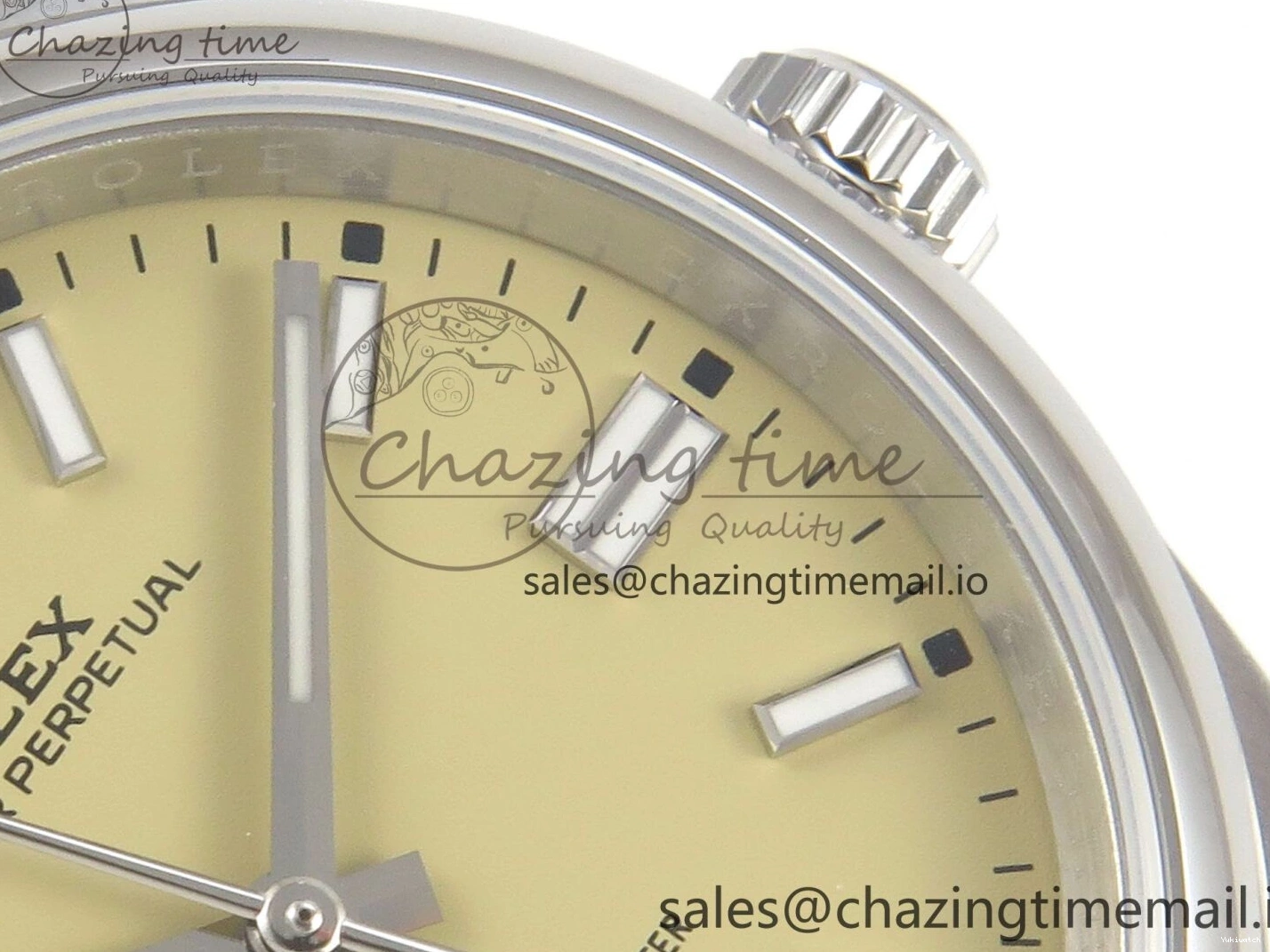 2025 904L Pistachio 36mm Edition KRF Best Beige Perpetual Oyster 126000 A2824 Dial Steel 1:1 0524